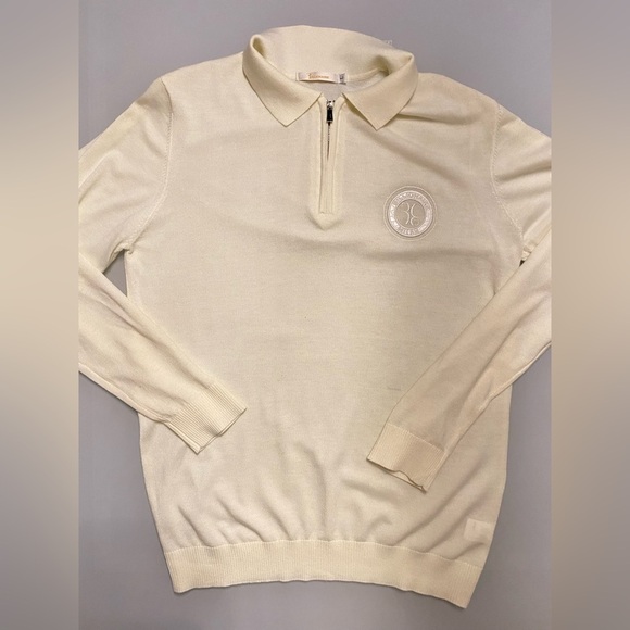 NWOT men’s long sleeve polo shirt size M - Picture 9 of 15